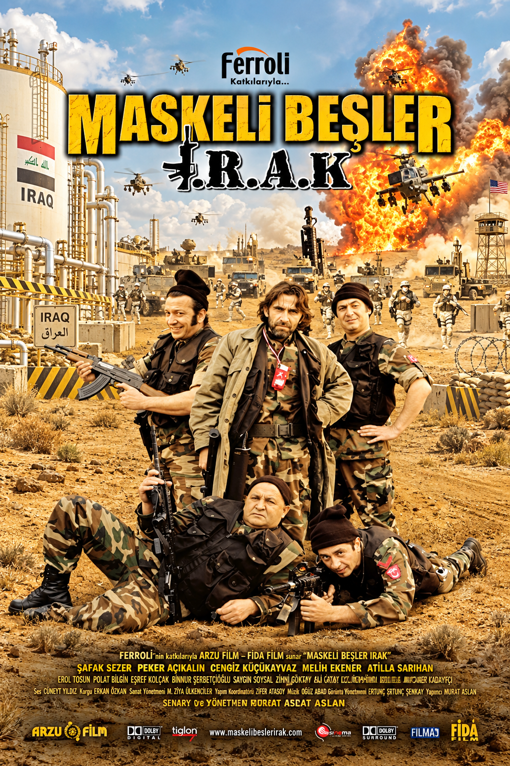 Maskeli Beşler: Irak film poster