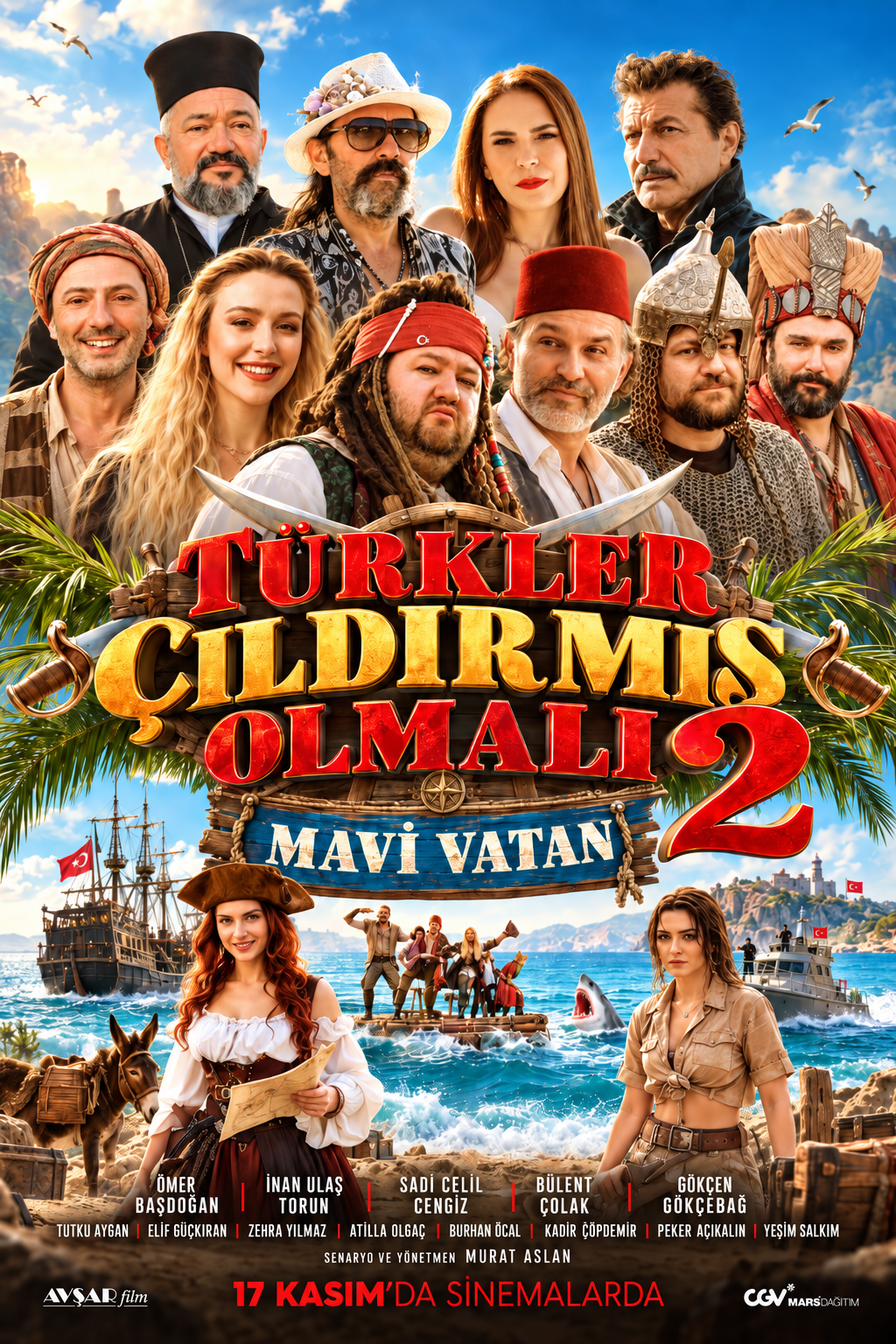 Türkler Çıldırmış Olmalı 2: Mavi Vatan film poster